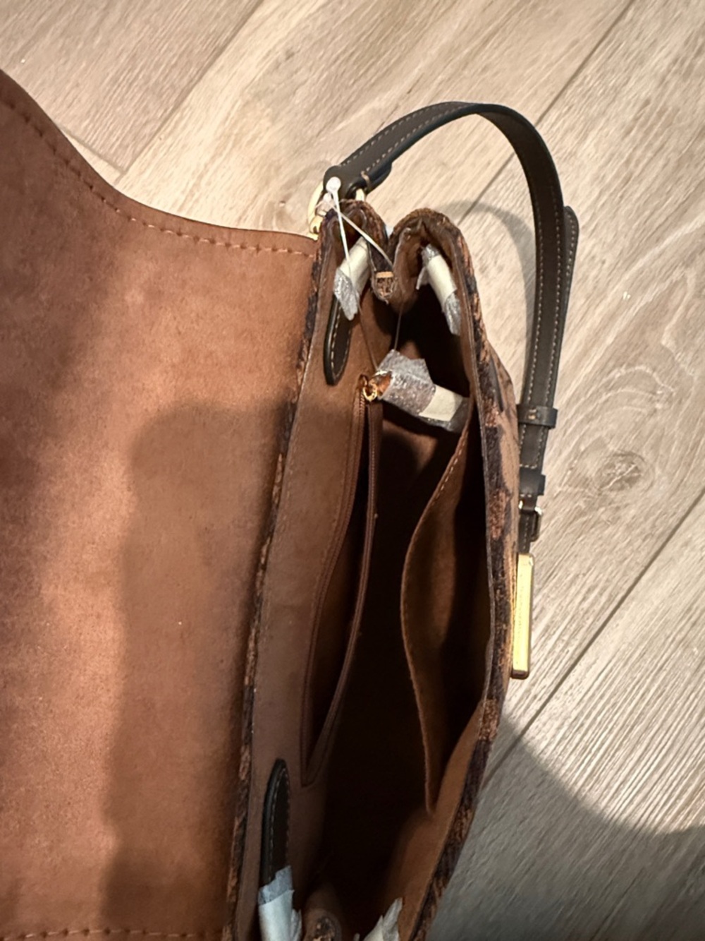 Coach Brown Emory Top Handle Bag - Picture 5 of 5